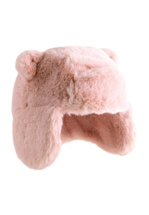 Next TRAPPER  - Klobouk - pink faux fur bear embroidered