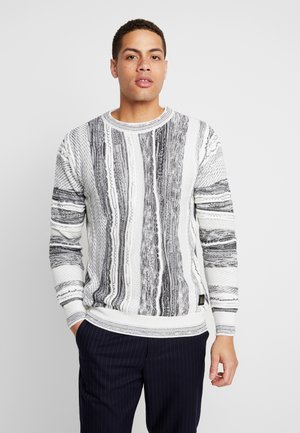 Jumper - white/black