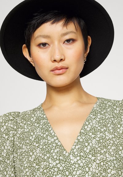 DESIGNERS REMIX HAWAII MIDI DRESS - Φόρεμα ημέρας - khaki