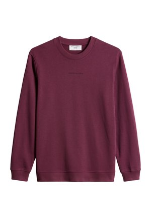 Marc O'Polo DENIM, CREW NECK, PRINT, REG FIT - Sweater - grapejuice