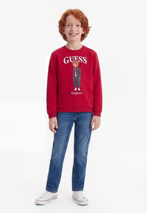 Guess JUNIOR ACTIVE  - Mikina - chili red