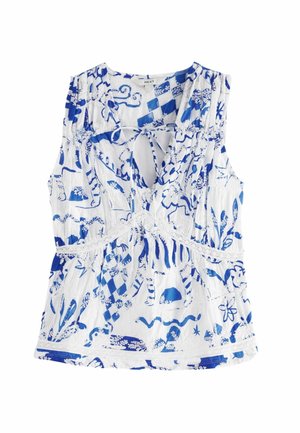 Blouse - blue