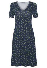 Unausgewählt, navy blazer with flowers
