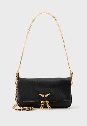 Zadig & Voltaire, ROCK NANO - Дамска чанта - black gold
