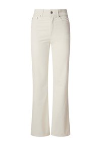 HIGH WAIST WILLA - Flared Jeans - oyster white
