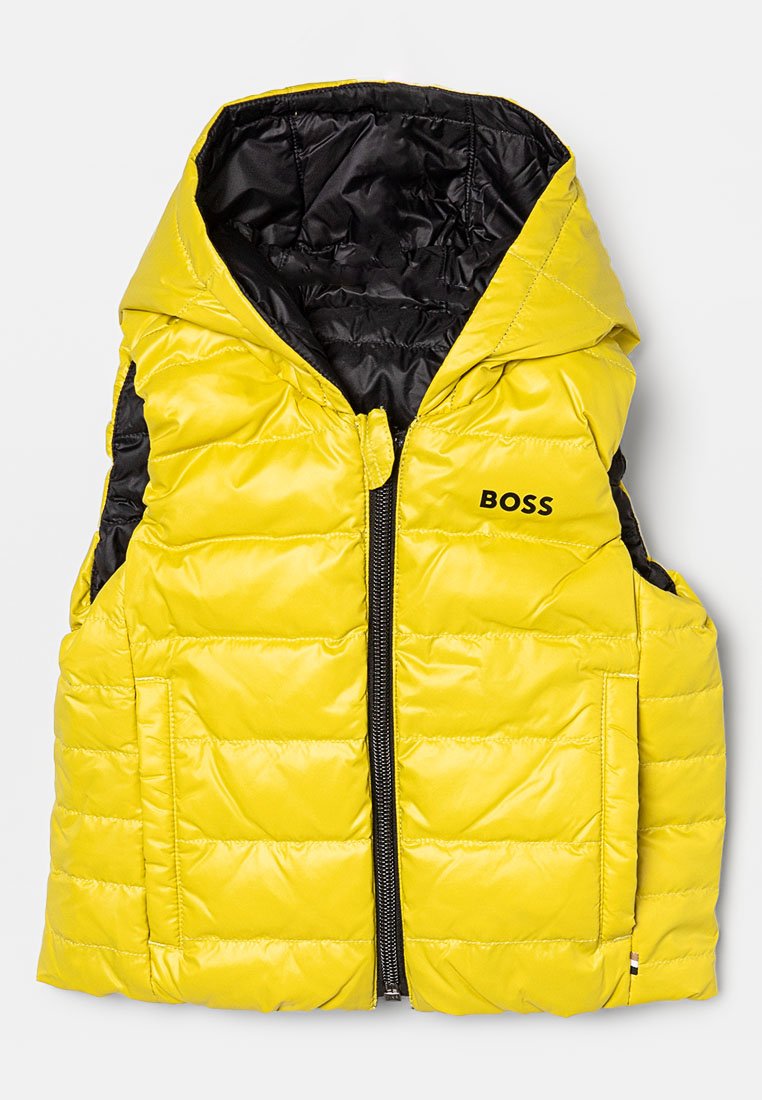 BOSS Kidswear Bodywarmer geel BOSS Kidswear Bodywarmer geel