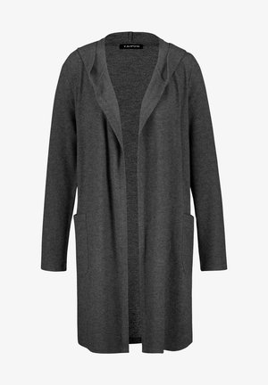 Cardigan - charcoal melange