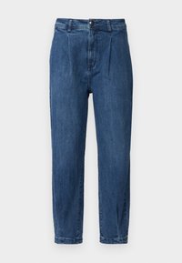 Mom traperice - denim blue