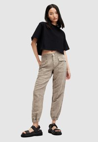 AllSaints VAL - Tygbyxor - taupe brown