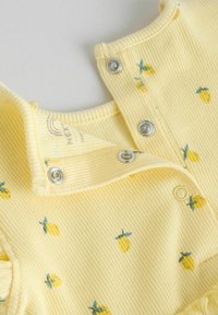 Next REGULAR FIT-2 PIECE SHORT SLEEVE FRILL SET - Leggings - yellow lemon