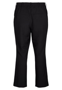Zizzi STRAIGHT LEG WITH POCKETS - Hlače - black