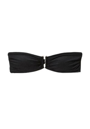 U-NECK BANDEAU - Horní díl bikin - black