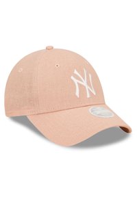 Caps New Era MLB New York Yankees Womens Jacquard 9FORTY Adjustable Cap Pastel Pink