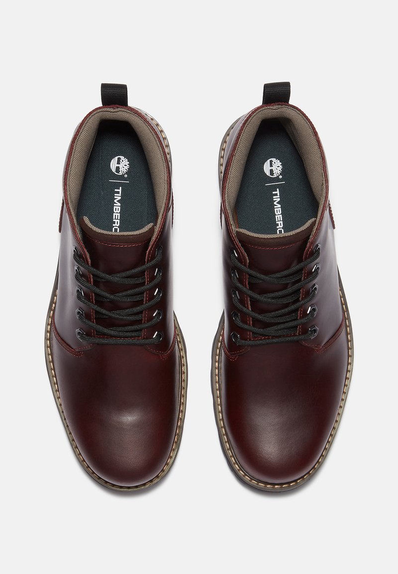 Timberland Šněrovací kotníkové boty - burgundy