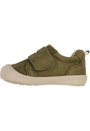 KOMFORT KEI MIT KLETTVERSCHLUSS - Scarpe neonato - dark green