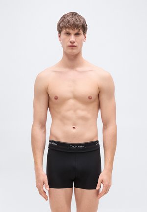DOUBLE WAISTBAND ESSENTIALS - Swimming trunks - black