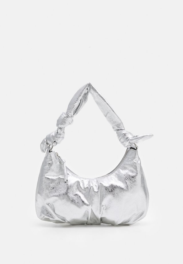 KNOTTED SHOULDER - Handtas - silver