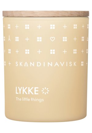 SCENTED CANDLE WITH LID - Duftkerze - lykke