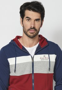 Koroshi Zip-up sweatshirt - navy