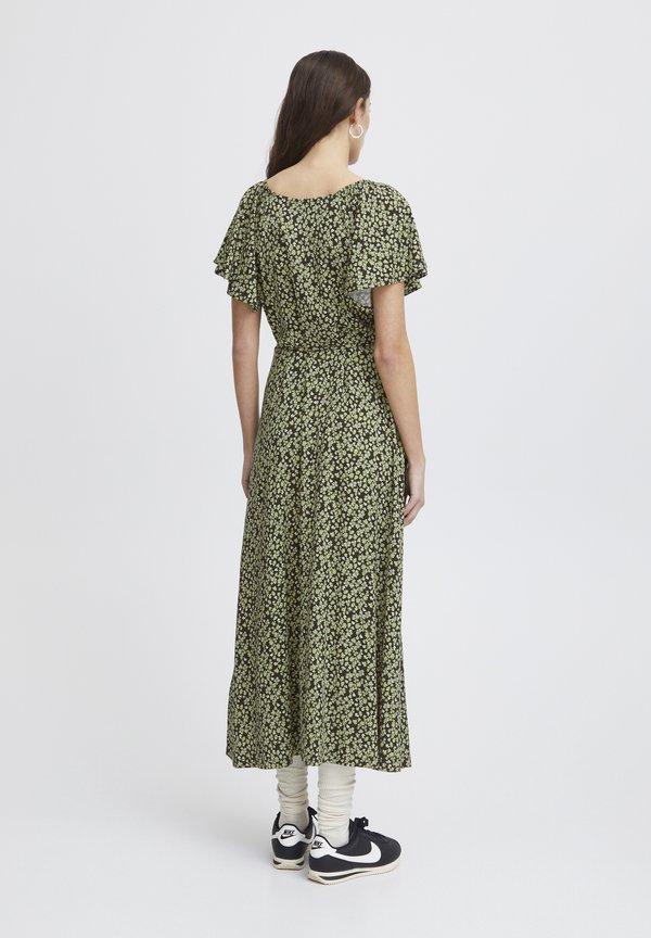 IHAYA - Day dress - sprucestone flower aop3