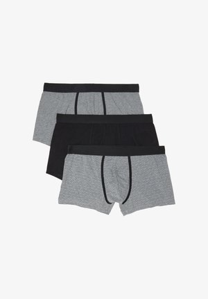 OVS, 3 PACK - Boxershort - grey/black
