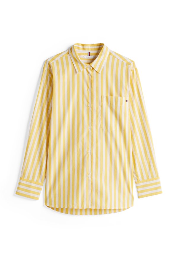 EASY FIT - Button-down blouse - citronella4