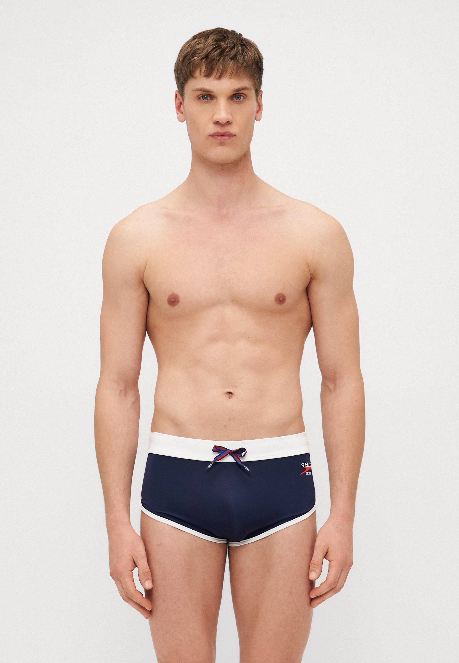 PengGengA Herren Badehose – Sport-Slip Aus Schnelltrocknendem Material Mit Kordelzug