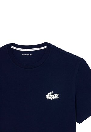 Lacoste, LACOSTE SCHLAFANZUG NACHTWÄSCHE - Pyžamová súprava - blau