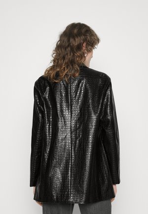 Veste en cuir - black