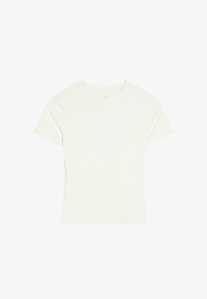 Bershka, (ACTIVE) TECHNICAL T-SHIRT - T-shirt basique - gold-coloured