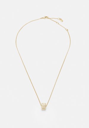 CARDED RIBBED PENDANT - Ciondolo - gold-coloured