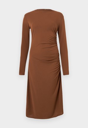 ALIZ - Vestito di maglina - bovini brown