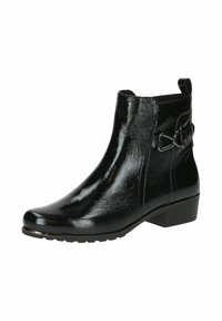 Caprice Botines bajos - black naplak