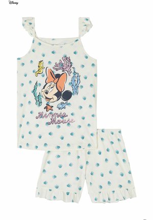 DISNEY MICKEY MOUSE - Pyjama - weiß  latte stampa minnie shells