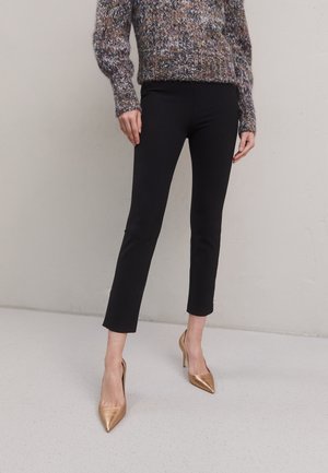 Veronica Beard ZIP BACK PANT - Παντελόνι - black