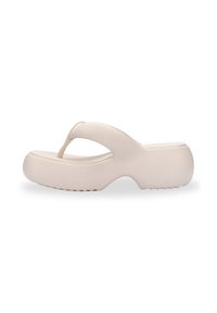 FREE FUZZY - Sandalias de dedo - beige