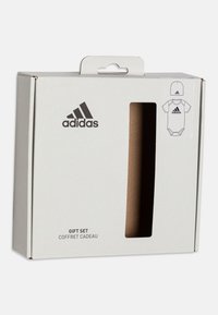 adidas Performance UNISEX SET - Beanie - grey heather/semi lucid blue