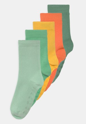 PLAIN FASHION 5 PACK UNISEX - Socks - light orange
