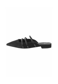 FOREVER COMFORT POINT TOE STRAPPY REGULAR FIT - Natikači - black