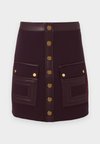 SKIRT - Miniseelik - merlot