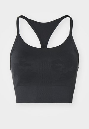 adidas by Stella McCartney TRUESTRENGTH SEAMLESS YOGA - Medium support sports bra - carbon