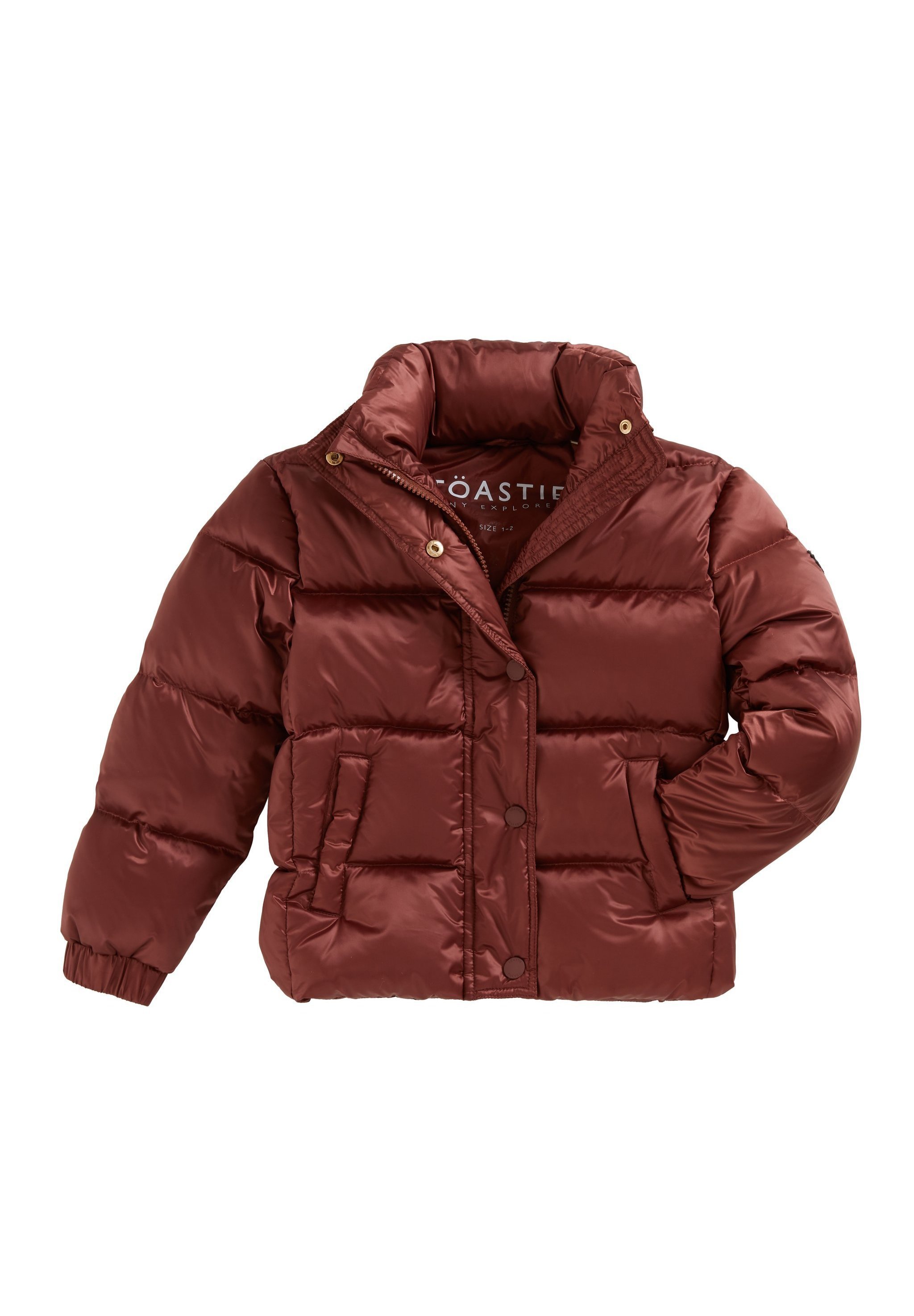copper puffer jacket