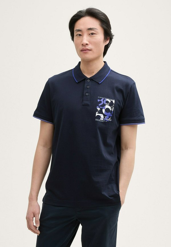 MIT LOGO-PRINT  - Poloshirt