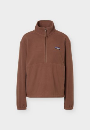 Patagonia, MICRO ZIP - Поларен пуловер - berm brown