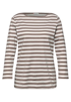 GESTREIFTES - Maglietta a manica lunga - braun