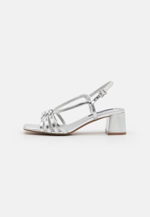Pepe Jeans ZOE METAL - Sandals - silver