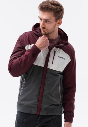 Ombre Übergangsjacke - dark red