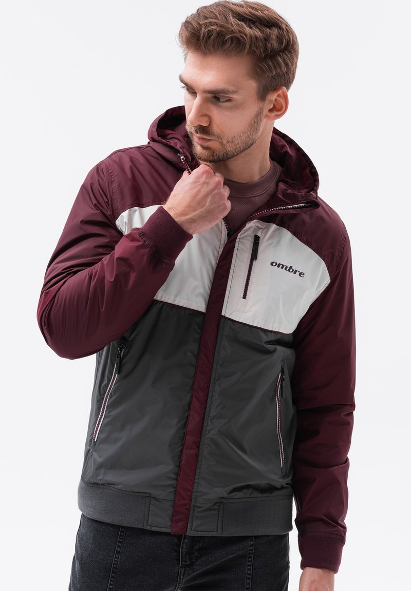 Ombre - Übergangsjacke - dark red, Vergrößern