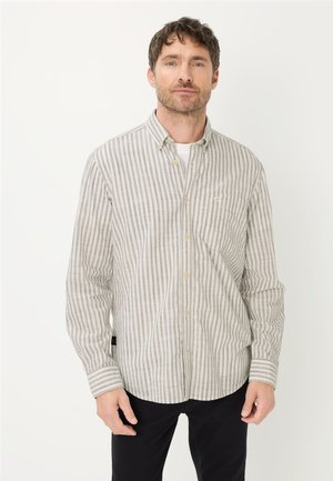 LANGARM MIT BUTTON-DOWN-KRAGEN - Skjorter - deep olive