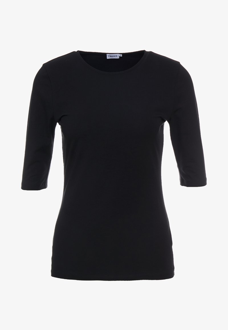 Filippa K Stretch Elbow Sleeve T Shirts Basic Black Sort Zalando Dk Filippa K Stretch Elbow Sleeve T Shirts Basic Black Sort Zalando Dk
